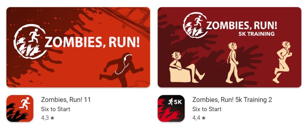 aplikacje do biegania z zombie