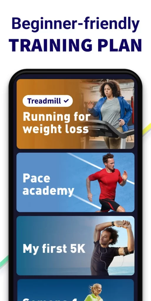 plany w aplikacji do biegania - running app