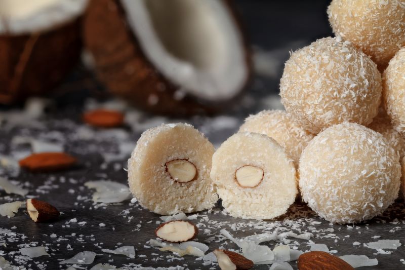 kuleczki a la rafaello na deser