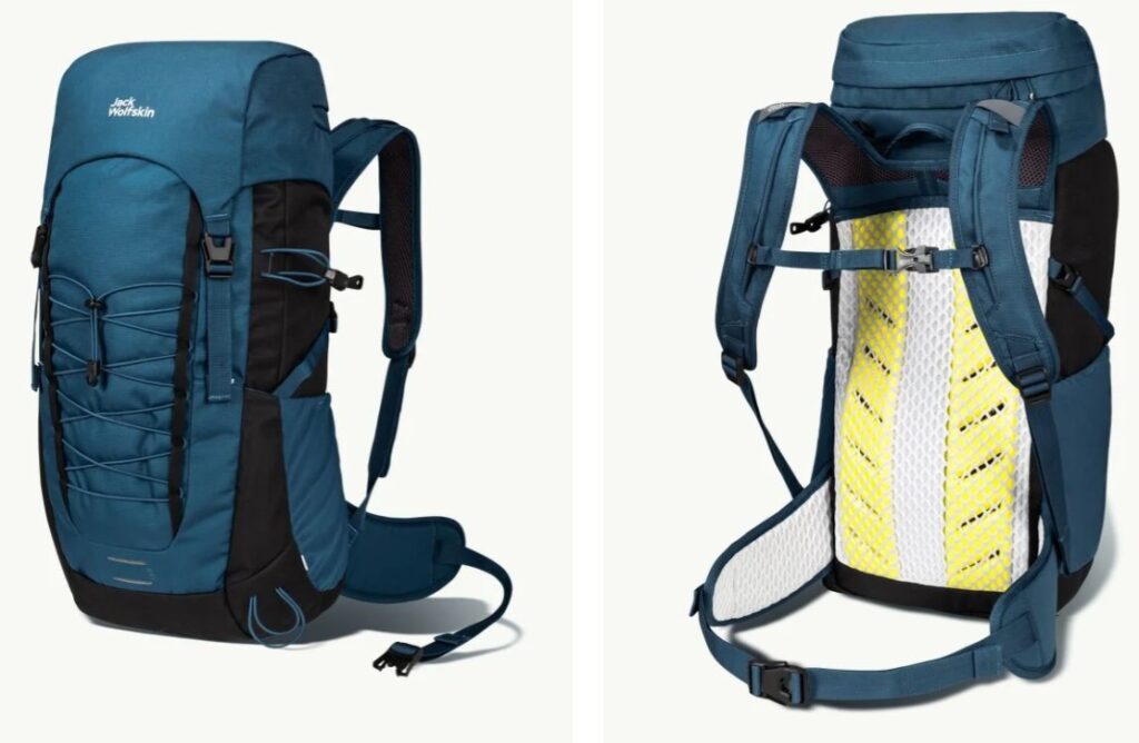 jaki plecak w góry jest odpowiedni dla dziecka - peak hiker jack wolfskin