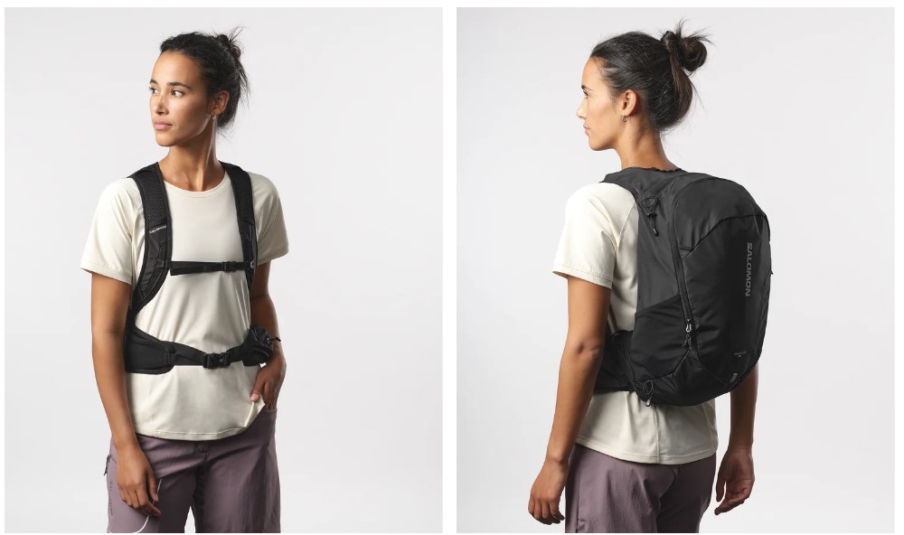 jaki plecak w góry - przykład dobrego plecaka salomon