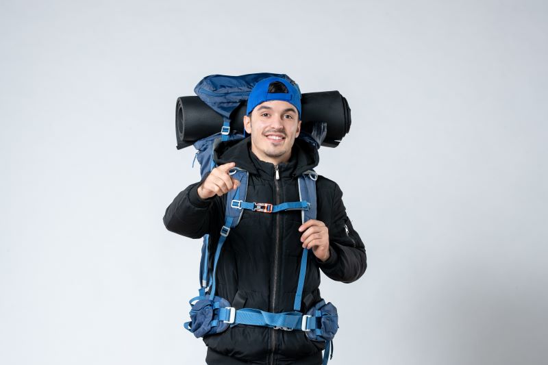 system nośny w plecaku turystycznym na przykładzie 