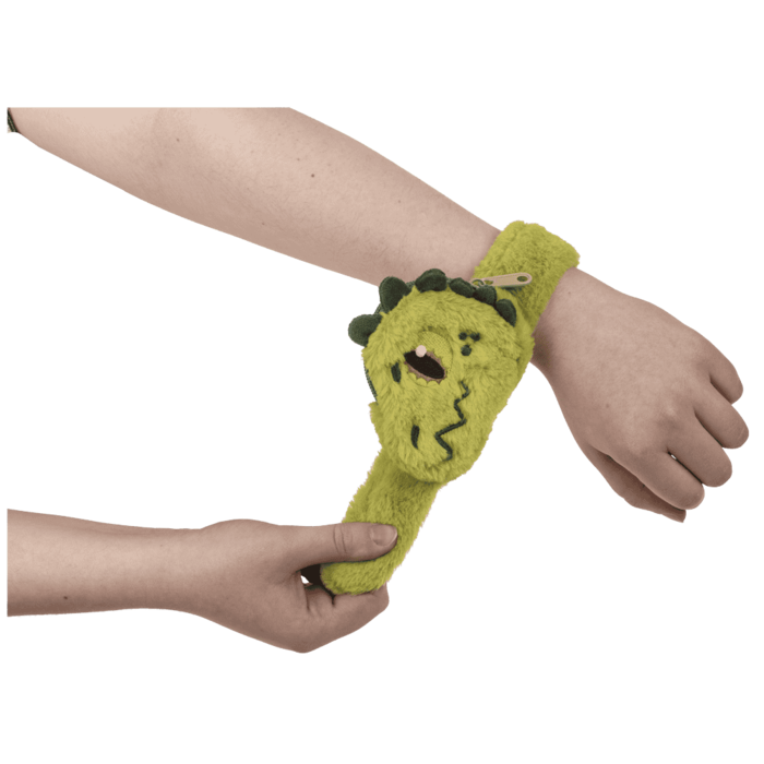 zielona bransoletka dinozaur dla dziecka 